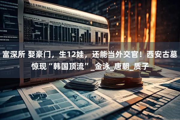 富深所 娶豪门，生12娃，还能当外交官！西安古墓惊现“韩国顶流”_金泳_唐朝_质子